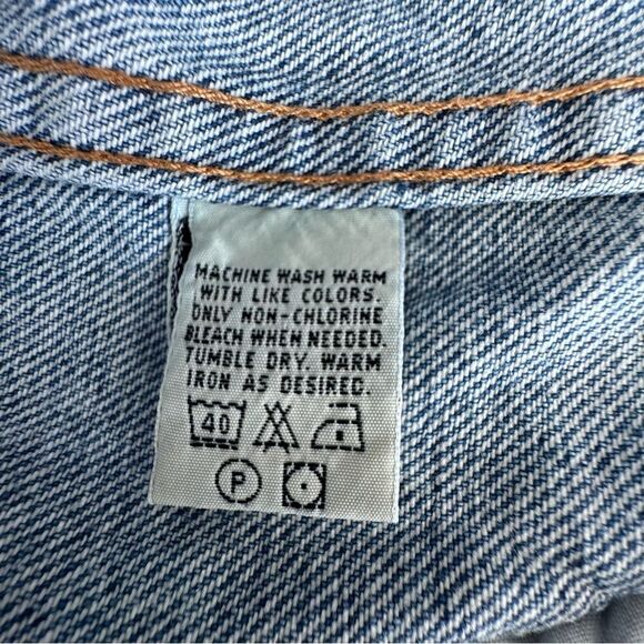 Eddie Bauer Women’s Denim Jacket Western Cowgirl 90’s SZ L - Picture 12 of 13